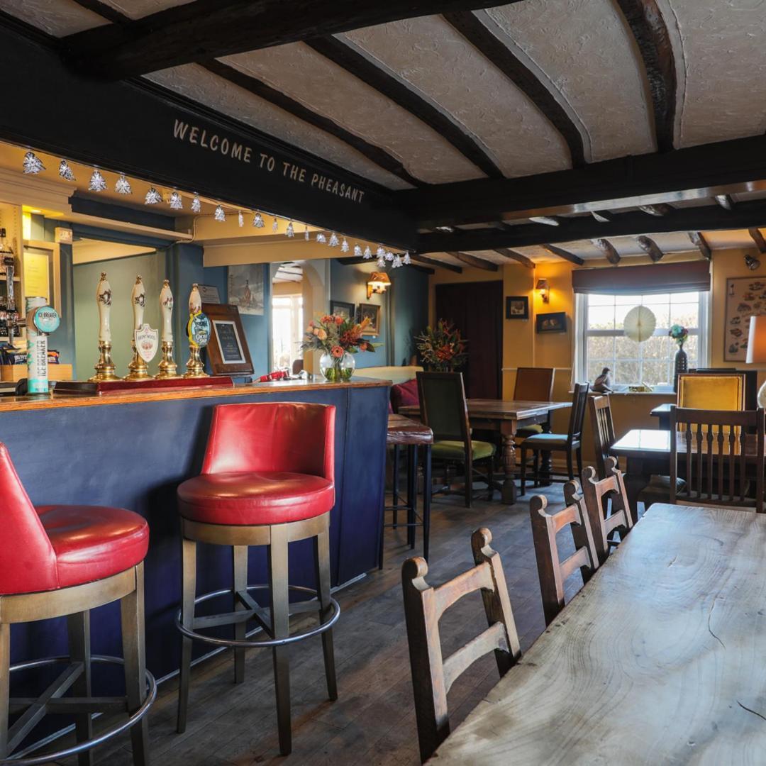 The Pheasant Public House & Hotel Gestingthorpe Экстерьер фото