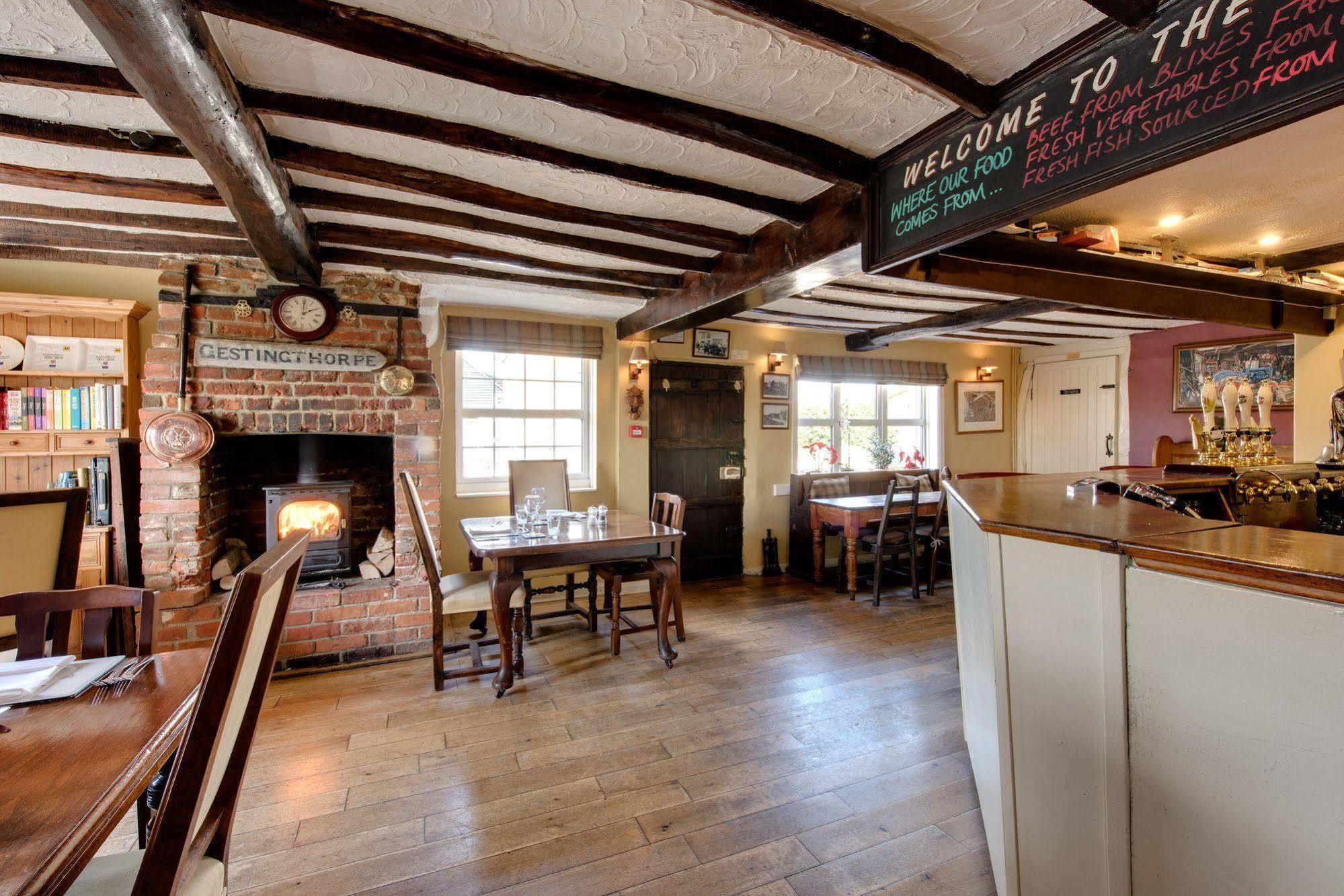 The Pheasant Public House & Hotel Gestingthorpe Экстерьер фото